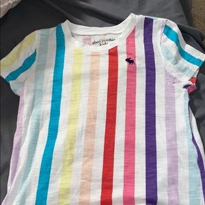 Girls Abercrombie short sleeve size 7/8